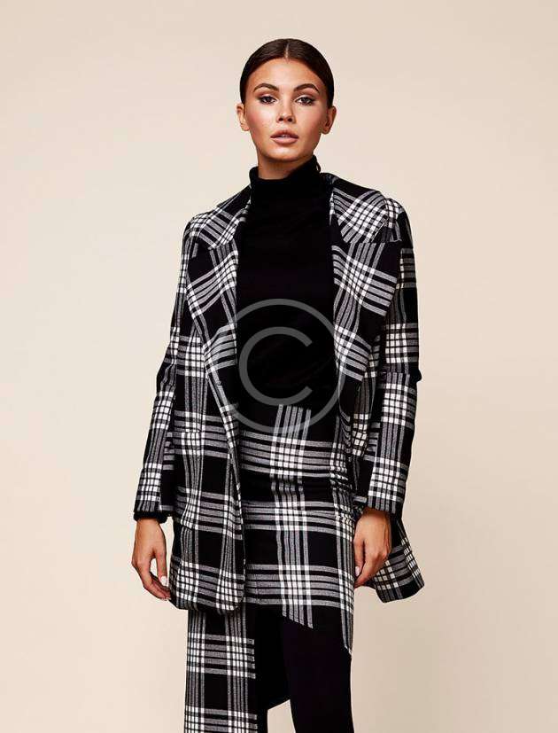 Traje de cuadros